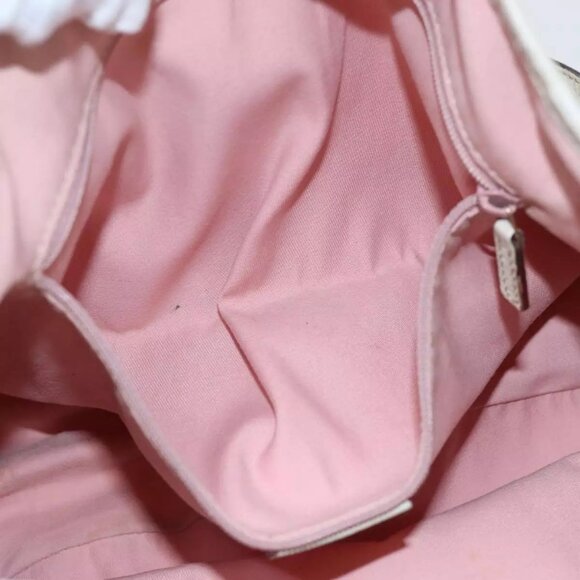 GUCCI GG Canvas Tote Bag Gold Pink 130736 Auth 90470 - Picture 13 of 16